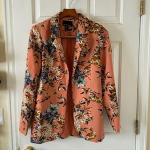 Thrifted Cynthia Rowley floral blazer